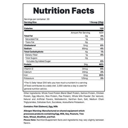 REDCON1 MRE Lite Whole Food Protein Powder - Low Carb & Whey Free Meal Replacement with Animal Protein Blends - Easy to Digest Supplement Made with MCT Oils (30 & 20 Servings)