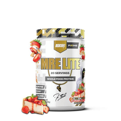 REDCON1 MRE Lite Whole Food Protein Powder - Low Carb & Whey Free Meal Replacement with Animal Protein Blends - Easy to Digest Supplement Made with MCT Oils (30 & 20 Servings)